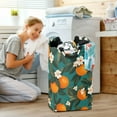 thumbnail image 5 of Yayeee Freestanding Laundry Hamper with Handle Collapsible Large Storage Basket for Clothes, Orange Leaves, 5 of 7