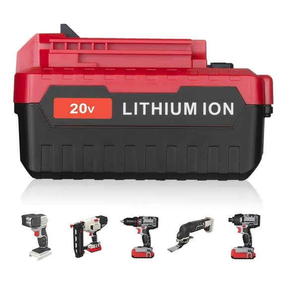 6000mAh 20 Volts Li-Ion Battery for Porter Cable 20V PCC685L PCC680L Power Drill