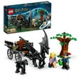 thumbnail image 4 of LEGO Harry Potter Hogwarts Carriage & Thestrals Set 76400, Building Toy for Kids 7 Plus Years Old with 2 Winged Horse Figures and Luna Lovegood Minifigure, 4 of 7