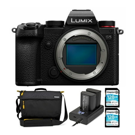 UPC: 0196271253501 | Panasonic LUMIX S5 4K Mirrorless Full-Frame L-Mount Camera (Body Only) Bundle
