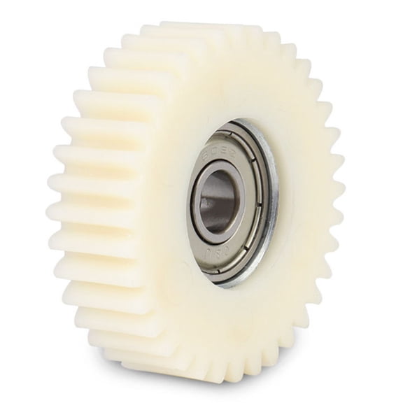 Nylon 36T Planetary Gear with Bearings 47.5x13.5mm White Replacement Part for Electric Bike Hub Motor System E-Bike Drivetrain Repair Gear Assembly 1pc Sturdy Transmission Component