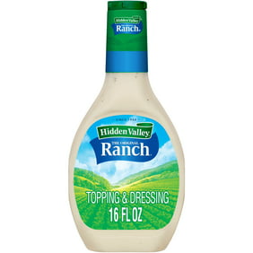 Hidden Valley Original Ranch Salad Dressing & Topping, 16 Ounce Bottle