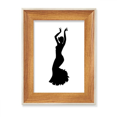 thumbnail image 1 of Performance Dancer Folk Dance Art Desktop Wooden Photo Frame Display Picture Art Painting Multiple Sets, 1 of 3