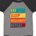 thumbnail image 4 of Inktastic Robotics Eat Sleep Build Robots Repeat Boys or Girls Baby Bodysuit, 4 of 5