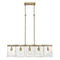 thumbnail image 1 of Golden Lighting - Serenity - 5 Light Linear Pendant-10.38 Inches Tall and 37.88, 1 of 5