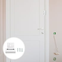 FESTFENDS Silver Aluminum Alloy Household Reinforced Door Lock 1Set for Apartment Security Door Lock