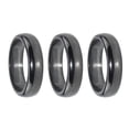 thumbnail image 2 of MasteelfCA 3 Pcs Anneaux de Doigts Hematites Polyvalents Traitement Pratique Surface Courbée Anneaux, 2 of 7