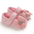 thumbnail image 2 of Chaussures Bébé Fille Confortables Couleurs Mixtes Fleur Mode Premiers Pas Chaussures Enfant, 2 of 9