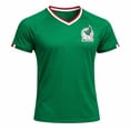 thumbnail image 2 of Playera Deportiva para Hombre FMF Selección Mexicana Mundial 2026 Aguila Cuello Redondo Color Verde Talla M, 2 of 4