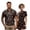 Derby Rose Horse, variant on Binienty Horse Racing Golf Apparel for Couple Athletic Fit Summer Golf Outfit Set Watercolor Men's Shirt Women's Short Sleeve Skirt Workout Sports Golf Outfit for Running Casual