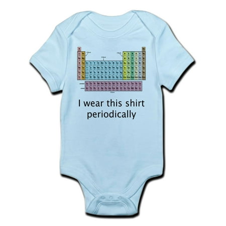 

CafePress - I Wear This Shirt Periodically Body Suit - Baby Light Bodysuit