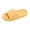 Yellow, variant on HNMKIU Men's and Women's Summer Thick Soled Indoor Slippers Leisure Bathroom Soft Soled Sandals Black,6
