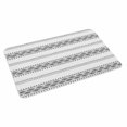 thumbnail image 2 of Black White Modern Geometric Door Mat&nbsp;Indoor Outdoor Entrance, Non Slip Rug for Kitchen Bathroom Entryway Rug, Abstract Art Aesthetics Washable Doormat Floor Mat for Office Home Decor 24x36 Inch, 2 of 8