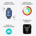 thumbnail image 3 of Apple Watch SE 2e Génération [GPS 44 mm] Montre Intelligente Starlight M/G - Remis à Neuf, Bon État, 3 of 3