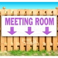 thumbnail image 1 of Meeting Room 13 oz Vinyl Banner With Metal Grommets, 1 of 4