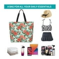 thumbnail image 6 of Rocae Rose Flowers for Big Capacity Shoulder Bag with Pockets,Tote Bag for Women Handbag, 6 of 8