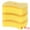 Yellow 3 Pcs, variant on Unique Bargains Non-Scratch Dish Sponge Dish Sponges Yellow 5 Pcs