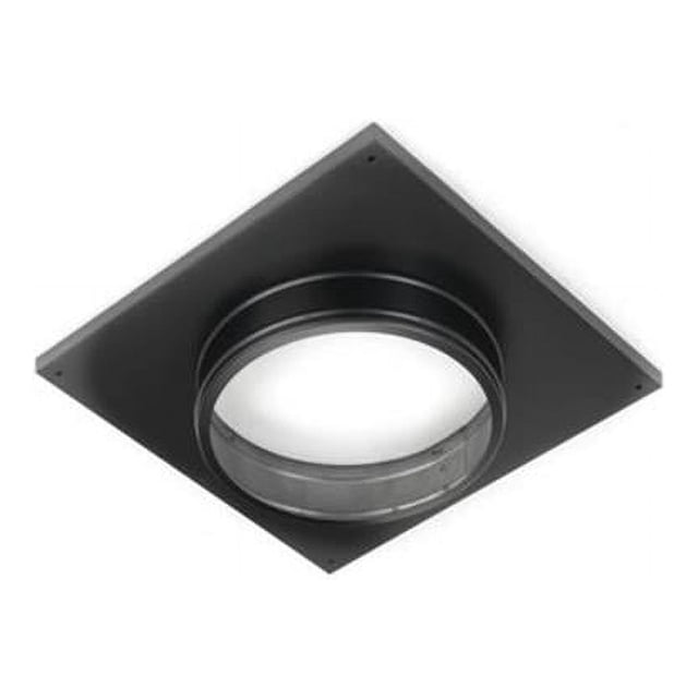 M & G Duravent 46DVA-DC 4 Inch x 6 Inch DirectVent Pro Ceiling Suppot/wall T Himble Cover; Round
