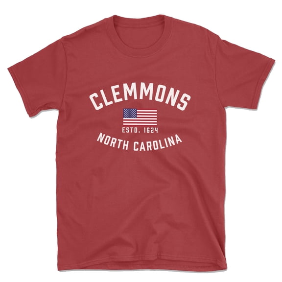 Clemmons North Carolina Patriot Men's Cotton T-Shirt