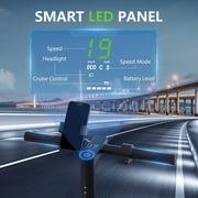 Electric Scooter with Seat, 8.5 E Scooter for Adults Max Speed 19 MPH, Powerful 350W Motor, 15 Miles Long Range, Max Speed 19 MPH