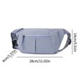 thumbnail image 3 of Sling Crossbody Bag with Multi Pockets and Adjustable Strap for Travel Hiking and Daily Commute, 3 of 6