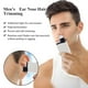 thumbnail image 4 of Recortadora de vello nasal recargable por USB | Herramienta de aseo personal para hombres | Cortapelos portátil para nariz y orejas con tapa protectora, 4 of 6