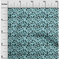 thumbnail image 2 of oneOone Cotton Silk Light Blue Fabric Animal Skin Craft Projects Decor Fabric Printed By The Yard 42 Inch Wide, 2 of 5