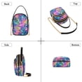 thumbnail image 3 of FORMRS Crossbody Bag for Women Quilted Travel Shoulder Cell Phone Purse with Chain Strap Handbag, Colorful Starfish, 3 of 7