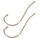 thumbnail image 1 of GOOHOCHY 2 piezas de repuesto para lámpara: varilla metálica curva con rosca, vástago curvo, accesorio de lámpara de mesa para proyectos de bricolaje, pieza de luminaria., 1 of 8