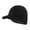 Black, variant on Women's Winter Fleece Ponytail Baseball Cap, Drop-Down Ear Warmer Visor Hat for Women, High Ponytail Running Hiking Outdoor Warm Duckbill Cap, Elastic Fleece Cap for Daily Cold Weather Wear Pink