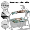 thumbnail image 5 of HELLHERO Washable Back Rest Covers Walker Seat Covers & Strawberries for Seniors Breathable for Unisex Walker Protection, 5 of 7