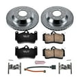 thumbnail image 3 of PowerStop Rear Z23 Evolution Sport Carbon-Fiber Ceramic Brake Pad and Drilled & Slotted Rotor Kit Fits: AUDI PORSCHE VOLKSWAGEN Select Models K5312, 3 of 10