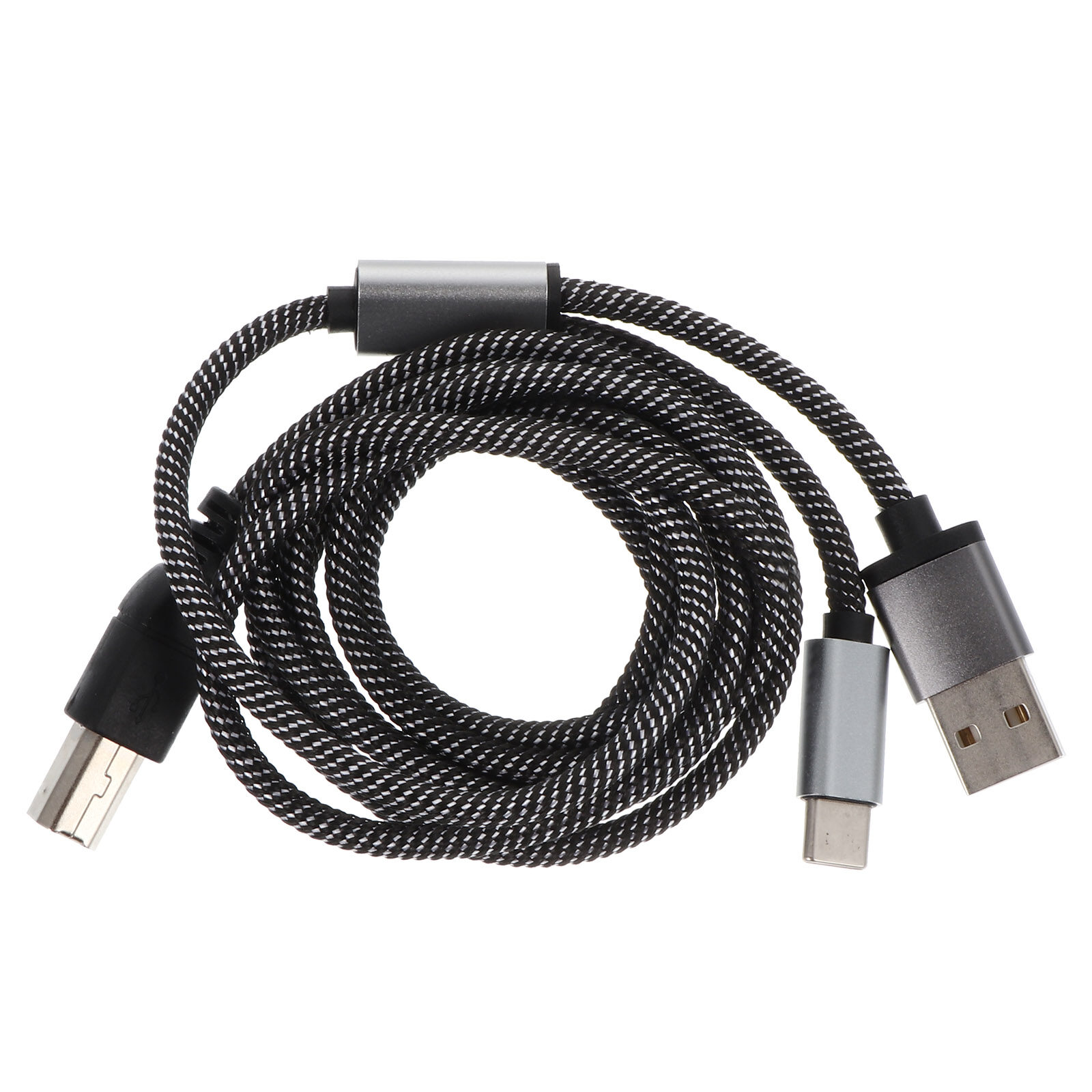Câble MIDI OTG USB-C Vers USB-B - Connexion Instruments, Claviers, Interfaces Audio, 480 Mbps