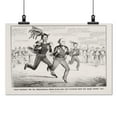 thumbnail image 2 of Print: The Great Footrace For The Presidential Purse (100,000 And Picking), 2 of 4