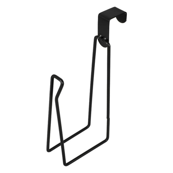 Over The Tank Single Roll Toilet Paper Holder Toilet Tissue Dispenser Reserve Fits Most Toilets No Tools Needed Holds Mega Rolls Black