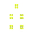 thumbnail image 3 of Transemion 4Pcs Car Tire Valves Caps Mini Luminous Plastic Decorative Cover Glowing Wheel Hub Styling Protector Auto Accessories Yellow 5Set, 3 of 6