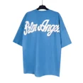 thumbnail image 1 of Camiseta de manga corta con cuello redondo para hombre y mujer, Camisa de algodón de alta calidad con estampado de viento, informal, Verano2, 1 of 1