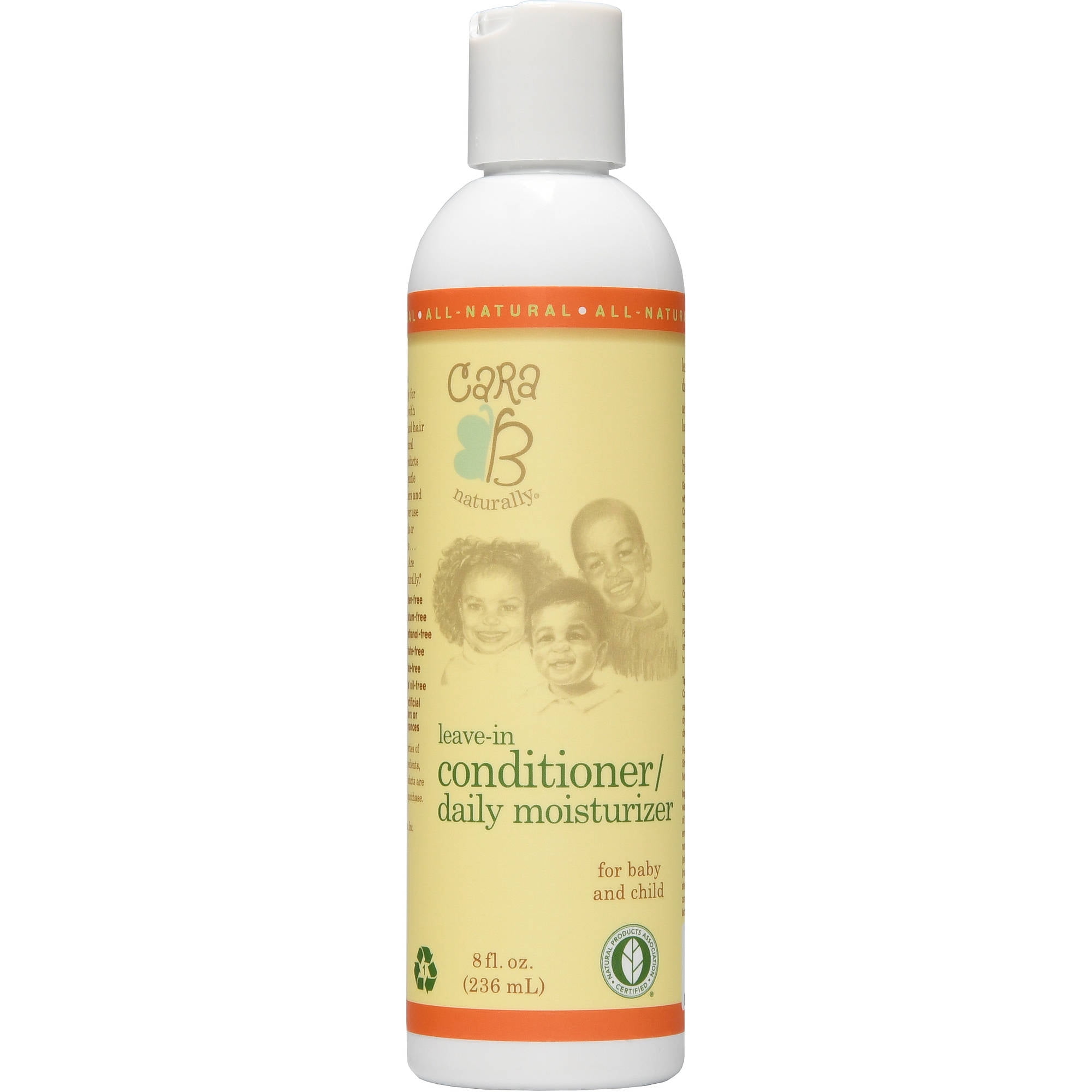 Cara B Naturally Leave-In Conditioner/Daily Moisturizer, 8 fl oz