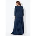 thumbnail image 2 of Catherines Women's Plus Size Glimmer Jacket Dress, 2 of 4