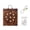 B, variant on Indoor And Outdoor Staghorn Fern Wall Hanging Board Wooden Air Flowerpot Staghorn Hanging Installation For Stairs Terraces Corridors Living Rooms Gardens Hangs