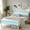 White, variant on Chuangshuo Guard Twin Size Bed Frame with LED Storage Headboard Shelf , Metal Platform Bed, Noise-Free, White