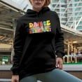 thumbnail image 2 of Cute Retro Dance Your Heart Out Merch Gift Ideas for Dancers Black Hooded Sweatshirt or Hoodie, 2XL, 2 of 5
