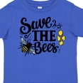 thumbnail image 4 of Inktastic Save the Bees with Bee Illustration with Color Boys or Girls Toddler T-Shirt, 4 of 5