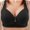 Black, variant on Women's Large Size Comfortable Breathable Collection Underwear Smooth Bra Bras for Women Pink 46