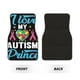 thumbnail image 2 of Fotbe I Love My Autism Juego de 4 Tapetes para Auto con Estampado – Alfombrillas de Goma Reforzada, Diseño Antideslizante, Protección para Todo el Año – Vehículos, Autos, Camionetas y SUVs, 2 of 7