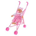 thumbnail image 2 of Muñeca Del Niño de Los Muebles Del Juego de Rol Del Juego de La Diversión Del Bebé Realista con Plegable Sunnimix Reborn Doll Stroller, 2 of 8