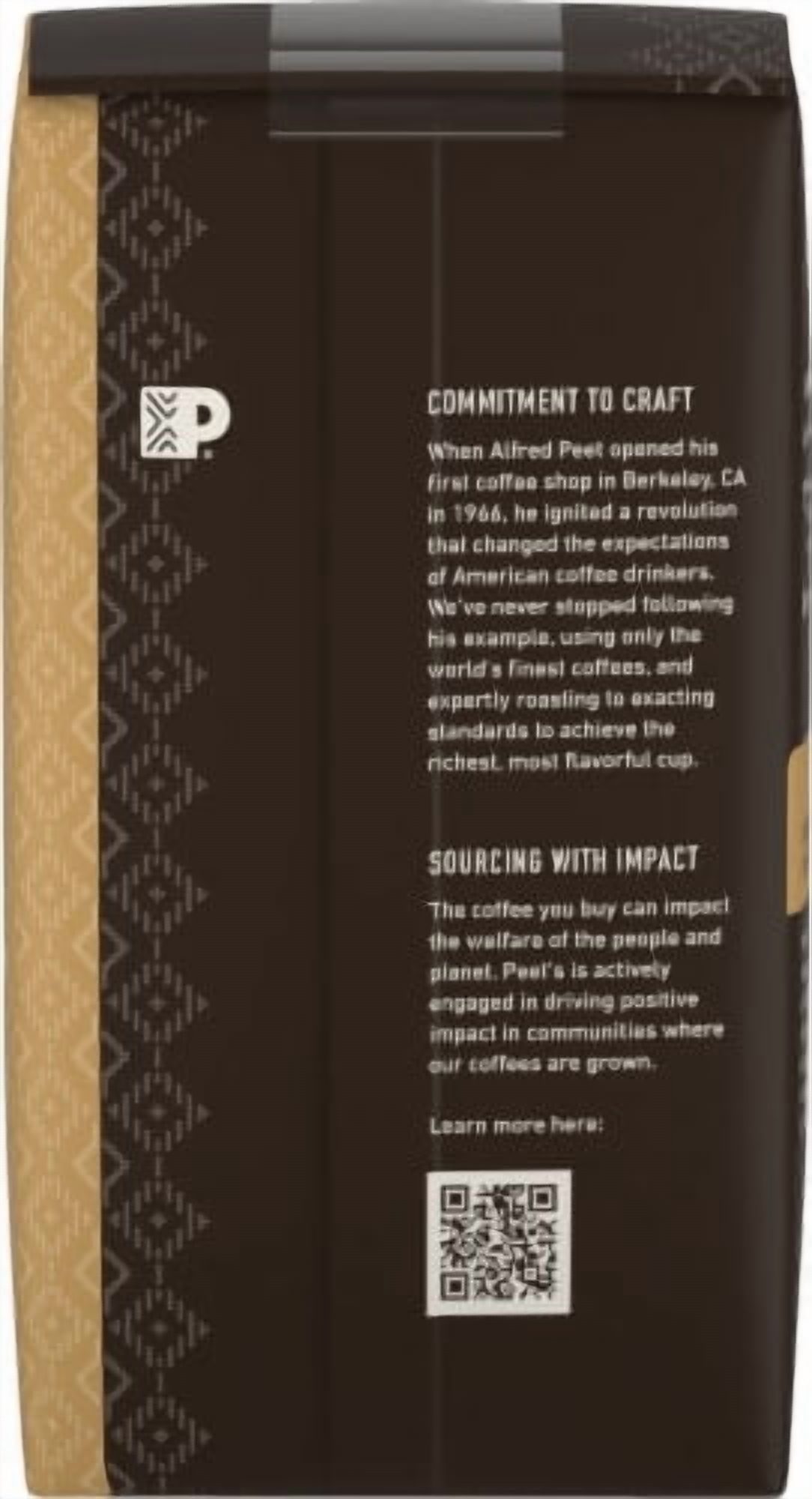 2X-Peet's Coffee Medium Roast Big Bang Ground Coffee - 10.5 oz