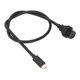 thumbnail image 5 of Cable De Extensión Tipo C, Cable Conector A Prueba De Agua 30V 1.5A Resistencia Al Desgaste Conductividad Fuerte Para Equipos De Iluminación, 5 of 7