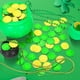 thumbnail image 5 of Monedas del Día de San Patricio FULLIVE 120 piezas, trébol, 3,5 cm, 5 of 7