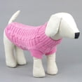 thumbnail image 4 of Magazine Small Pet Dog Cat Outdoor Warm Soild Color Knitwear Clothes Jumper, 4 of 4